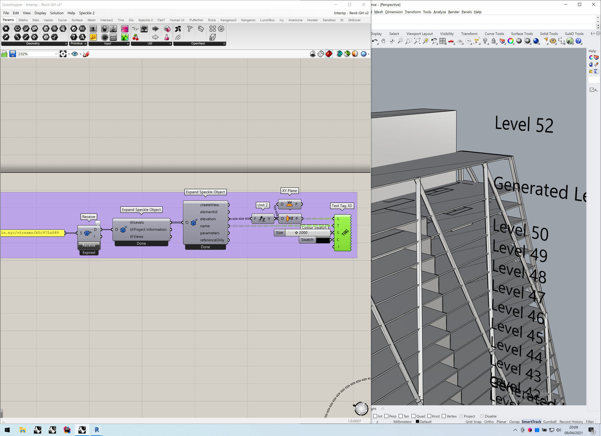 Generating level planes