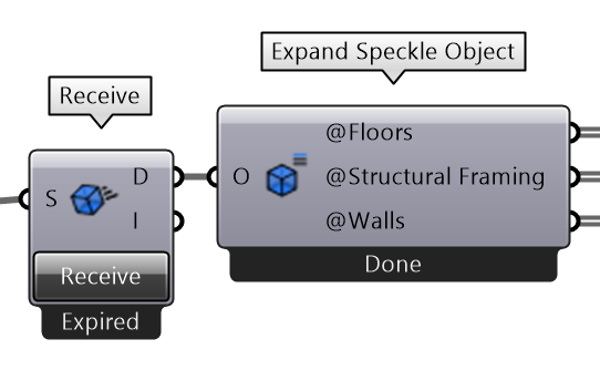 Receive revit elements