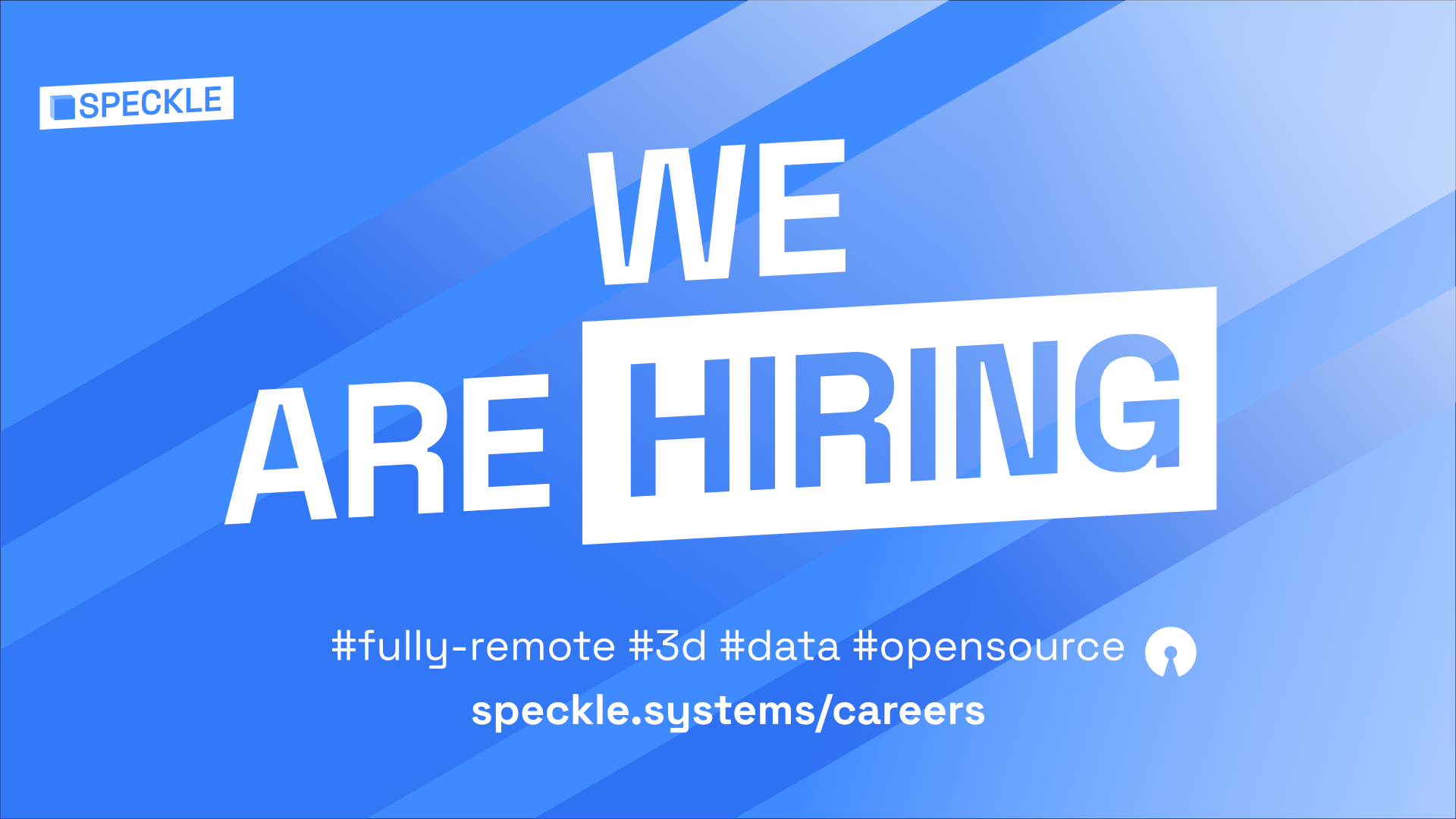 We are hiring!