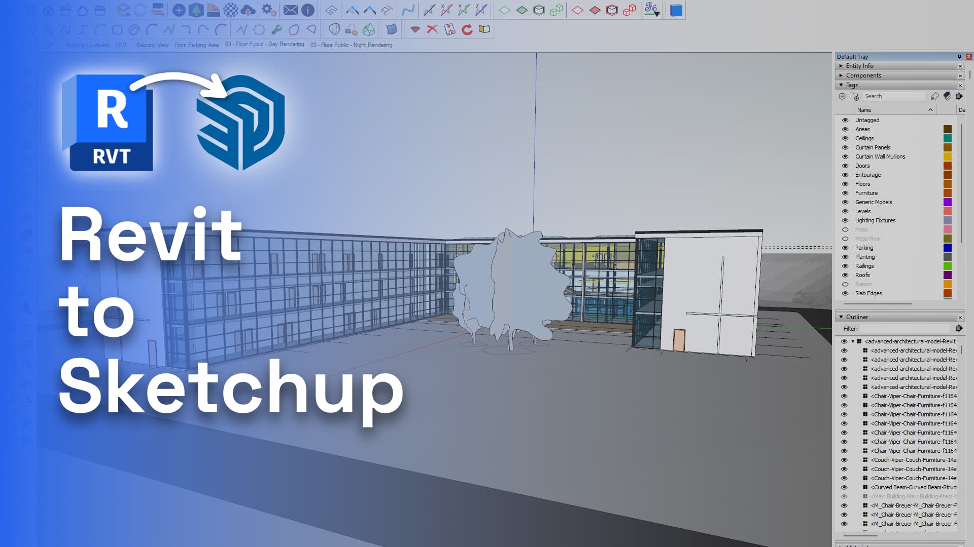 Revit to SketchUp: Workflow Support