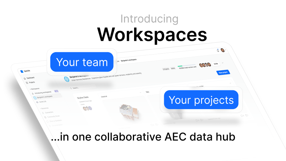 Workspaces: Speckle For Teams