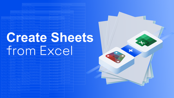 Create Revit Sheets from Excel