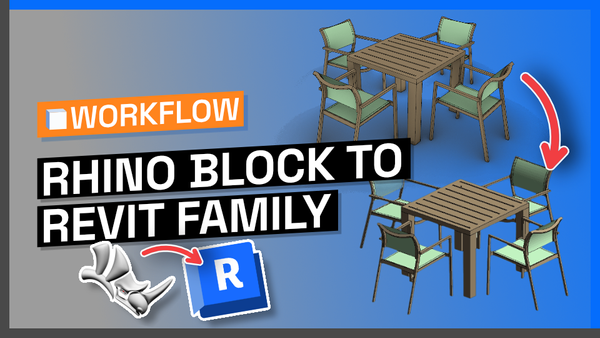 Rhino Block to Revit Family